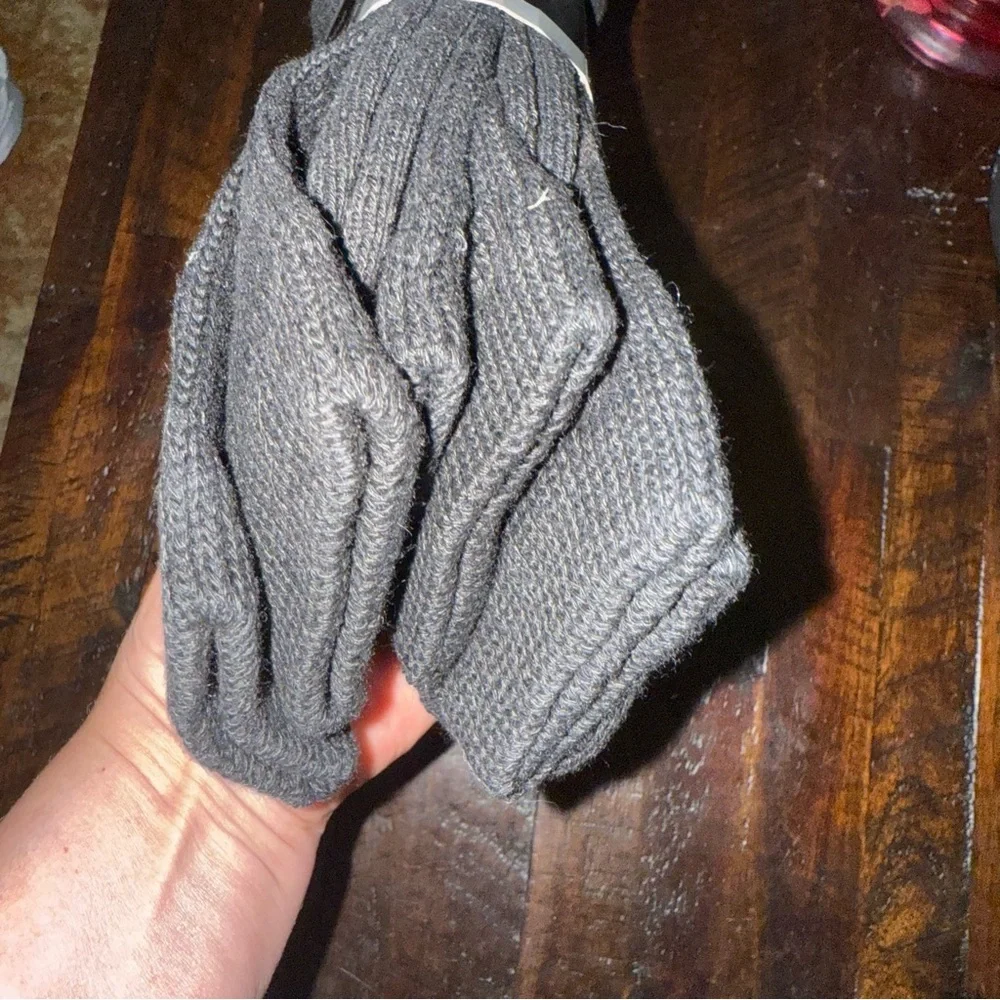 Diabetic Socks Diabetes Edema Circulatory Sz 10-13 Crew Black 3 Pairs set Unisex